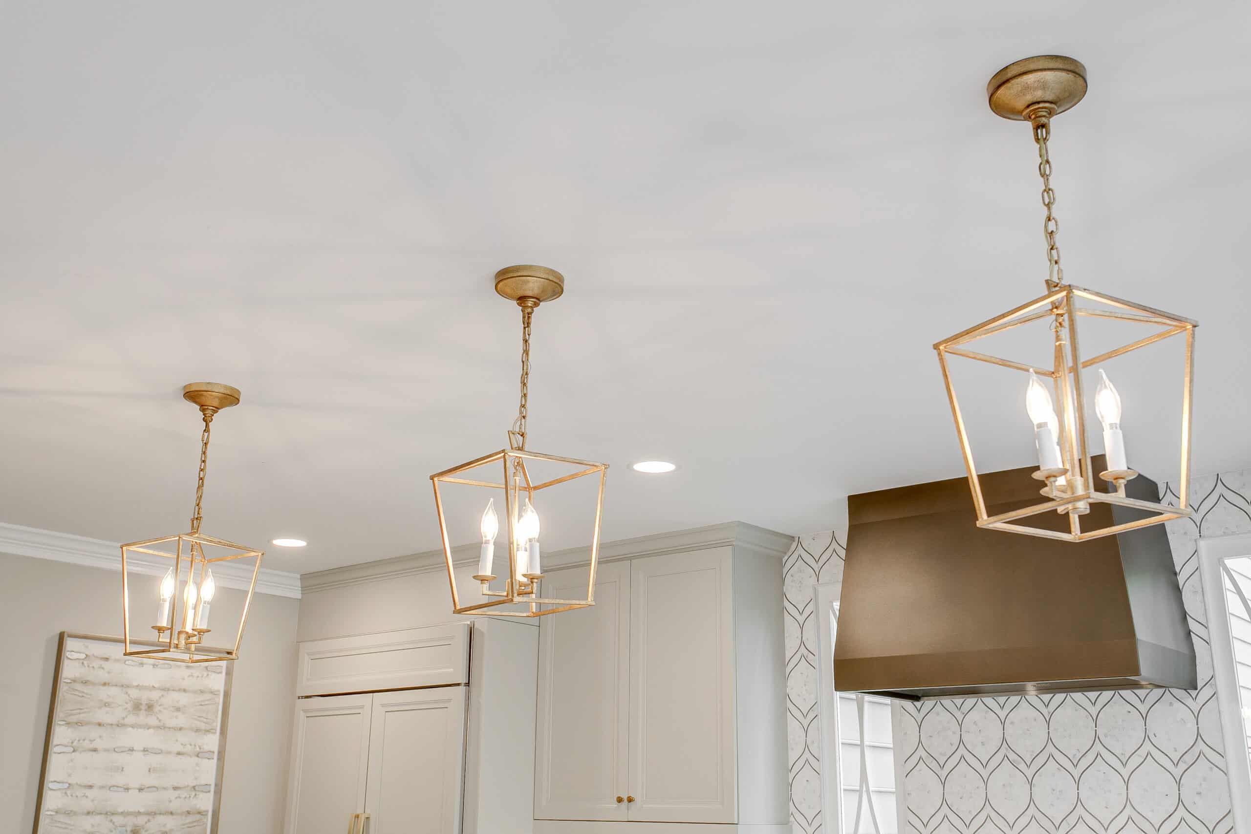 Pendant lighting installation services by Phase 1 Electric Services in Noblesville, IN