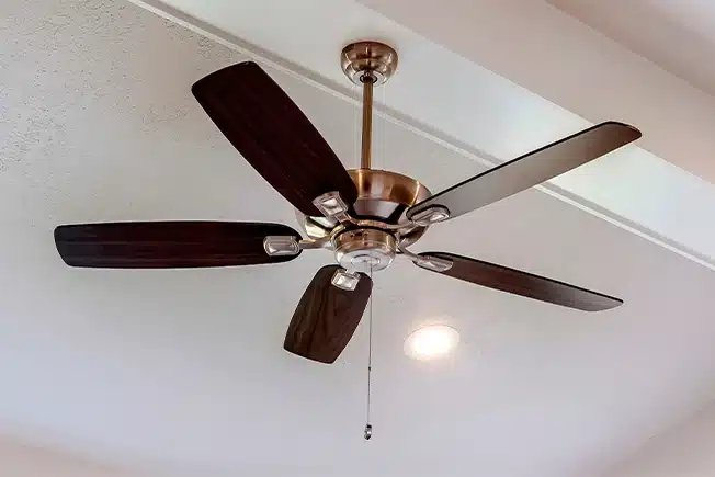 Ceiling fan installment done by Phase 1 Electric Services in Noblesville, IN